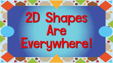 2D Shapes Are Everywhere | Shape Song for Kids | Learn Shapes | Jack ...