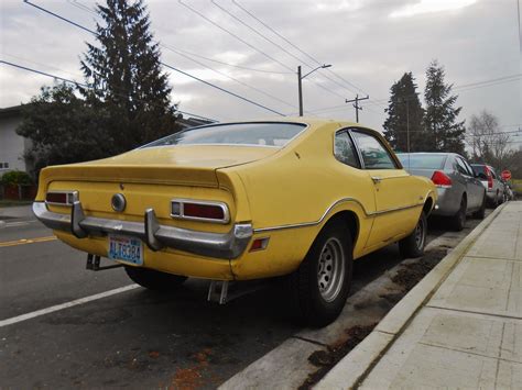 1970 Yellow ford maverick