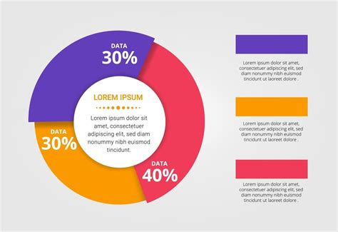 Percentage Pie Chart Template 2154047 Vector Art at Vecteezy