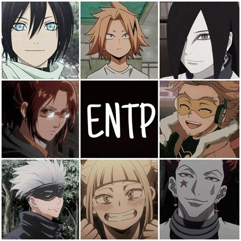 Entp Characters Anime - Printable Word Searches