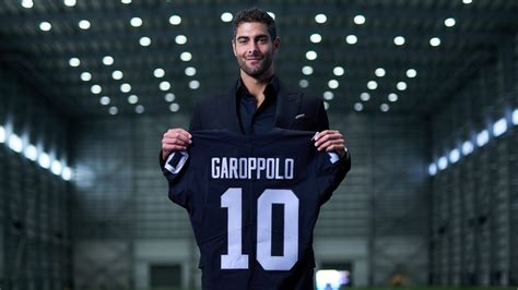 Get to know Jimmy Garoppolo, the Raiders' new quarterback