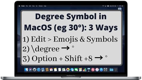 degree symbol shortcut mac Archives - PickupBrain: Be Smart