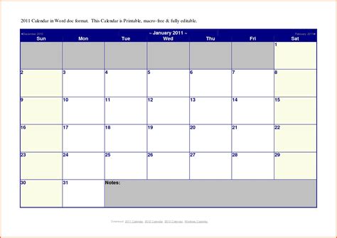 Free Printable Calendar Microsoft | Calendar Printables Free Templates