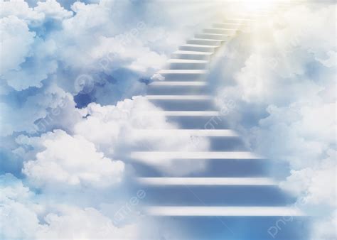 Heaven Background Clouds Spiral Staircase, Heaven Background, Clouds ...