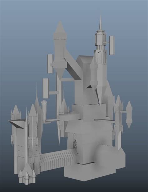 [WIP] Castlevania - Dracula's Castle — polycount