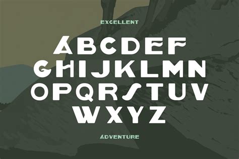 Excellent Adventure | Adventure fonts, National park posters ...