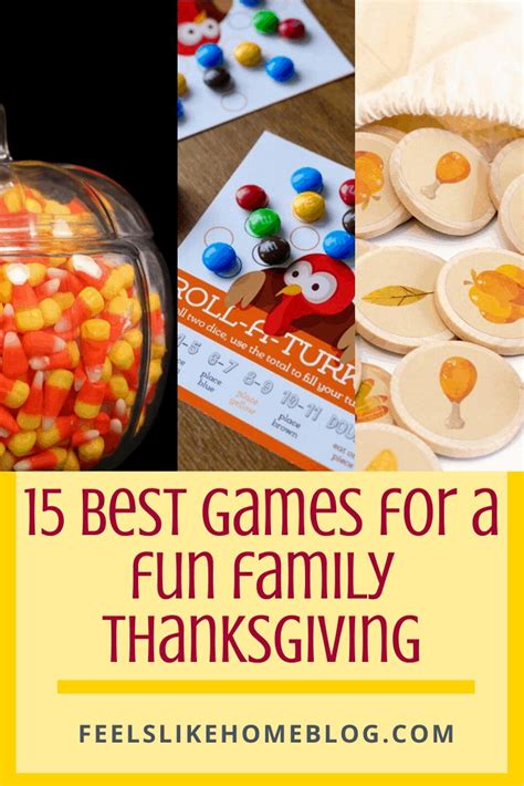 Best family games for Thanksgiving | Thanksgiving games for kids, Fun ...