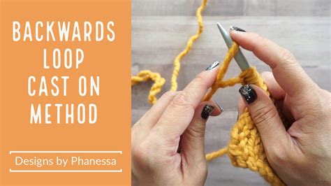 How to Knit the Backwards Loop Cast On