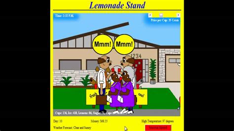 Cool Math Games Lemonade Stand Recipe | Kids Matttroy