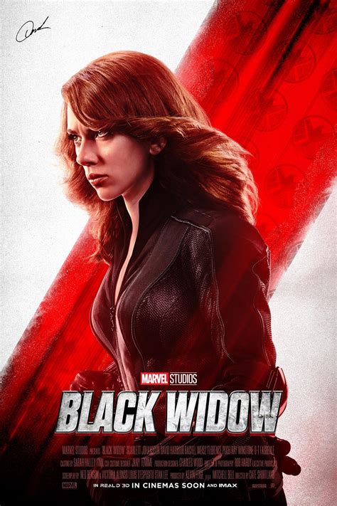 Black Widow Movie Poster Design by Omer Kose! : marvelstudios