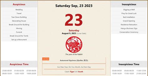 Auspicious Days In September 2023 Weather - PELAJARAN