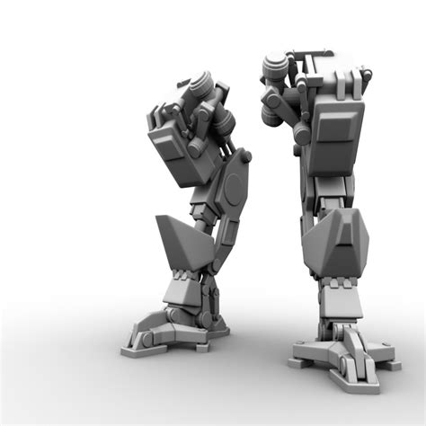 Robot Legs Concept by ArTomsey on DeviantArt