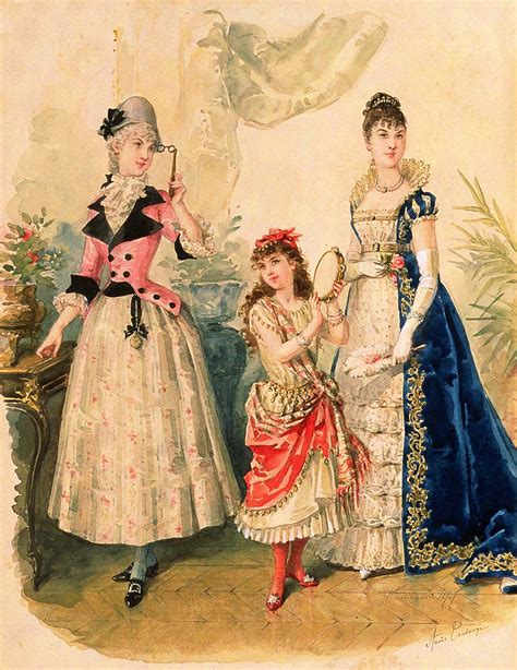 TOUCHING HEARTS: FASHION 1863 - 1896 - Outfit for the holidays