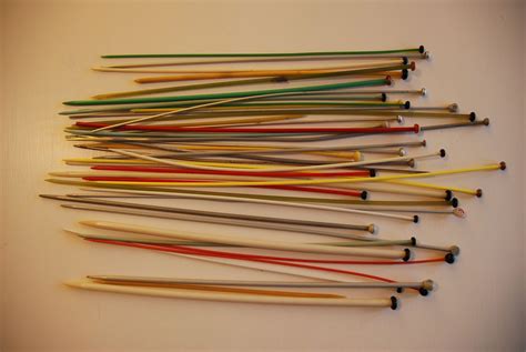 domestic scientist: Accidental Collections: Knitting Needles