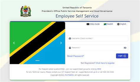 Ess Utumishi Go Tz: Login and Registration 2024/2025 - Mabumbe