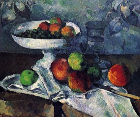 Paul Cezanne Still Life With Basket Of Apples