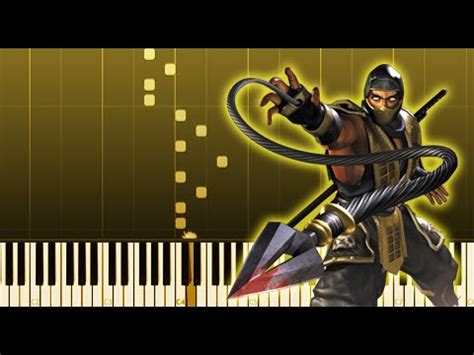 Mortal Kombat Theme (Piano Tutorial / Synthesia) - YouTube