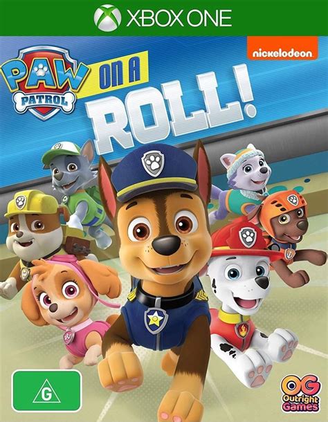 Nickelodeon Paw Patrol On A Roll Rare Family Kids Game Microsoft XBOX ...