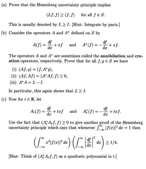 23. The Heisenberg uncertainty principle can be | Chegg.com