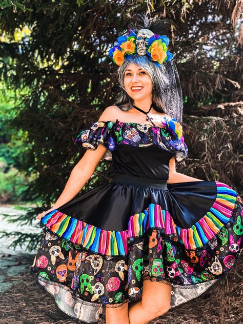 Traditional Day Of The Dead Dress | ubicaciondepersonas.cdmx.gob.mx