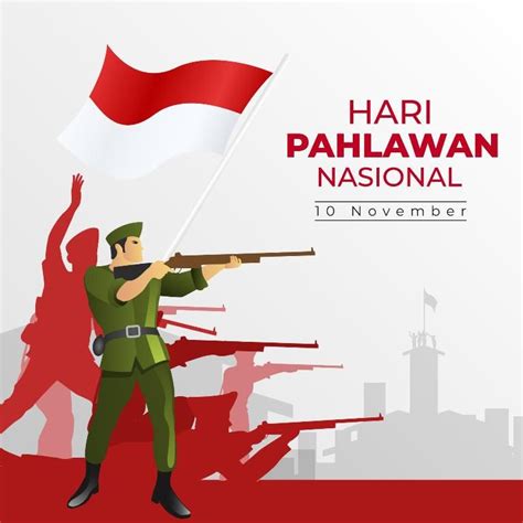 Kumpulan Desain Poster Hari Pahlawan Nasional 10 November 2022, Cocok ...