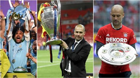 Premier League: Guardiola's amazing trophy haul: 24 in ten years of ...