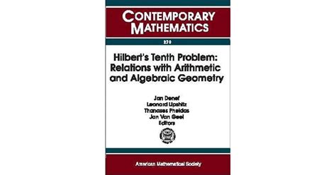 Hilbert's Tenth Problem: Relations With Arithmetic and Algebraic ...