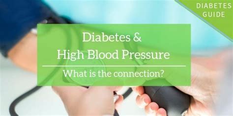 Diabetes and High Blood Pressure: What is the relationship? - Diabetes ...