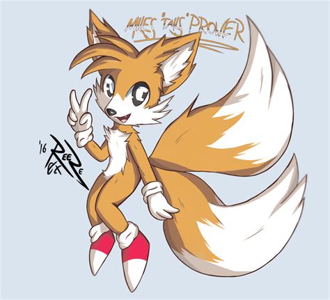 Miles 'Tails' Prower by ReeZe0x on DeviantArt