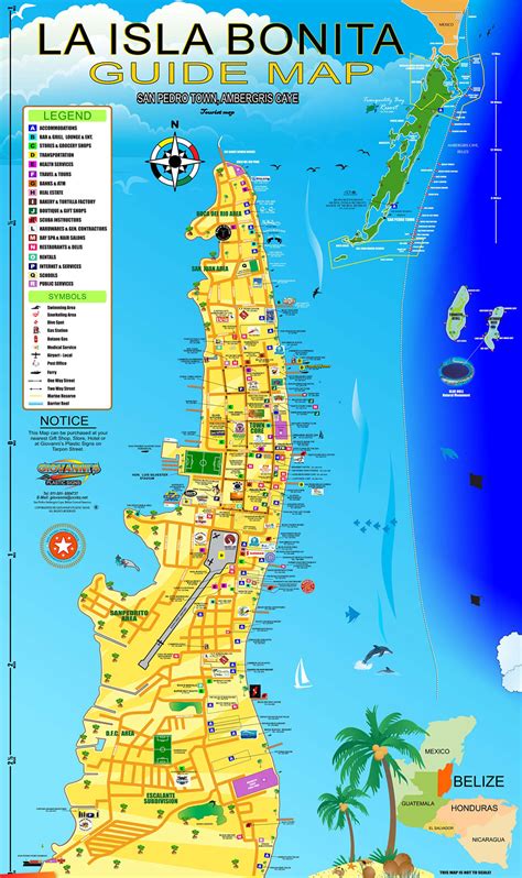 Maps of Belize | Belize Budget Suites - Belize Budget Suites