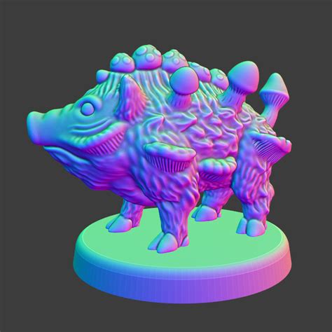 Spore Boar by Clay Rade | Download free STL model | Printables.com