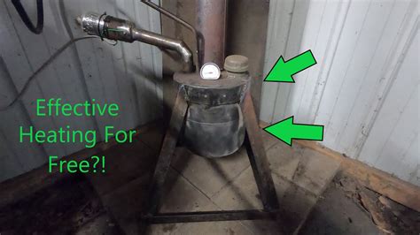 How to Build a Small, Low cost, High Output Waste Oil Heater! (Free ...