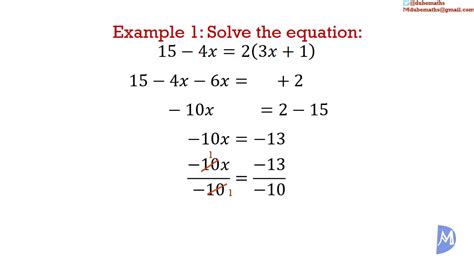 Algebra Problem Solving Examples