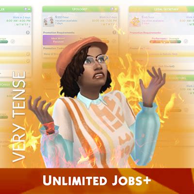 Unlimited Jobs+ - The Sims 4 Mods - CurseForge