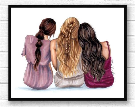 friendship Art Drawings Cartoon - Cindyatkingswhimsicalmusings