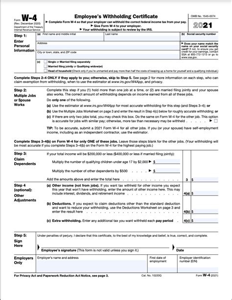 How to Fill Out Your W-4 Form in 2023 (2024)