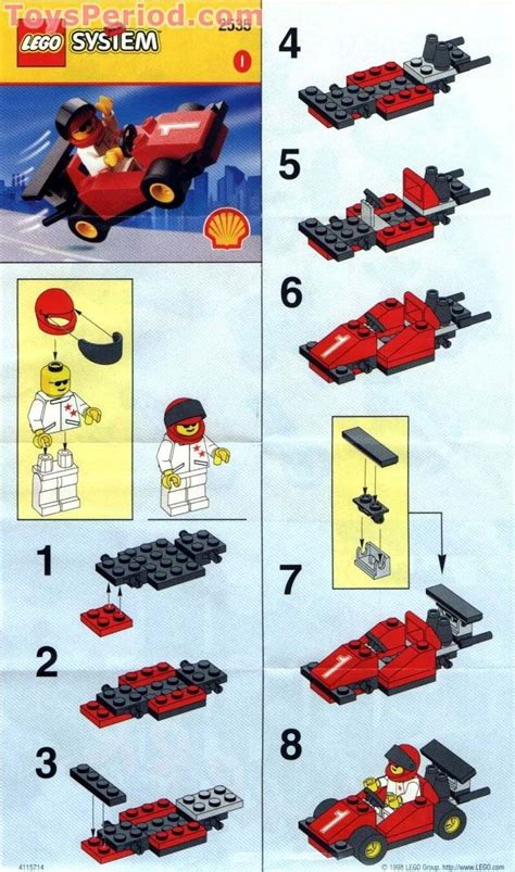 Lego Race Car Instructions