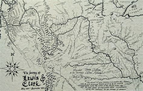 Lewis and Clark Map - Etsy