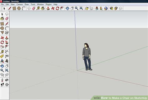 How to Make a Chair on SketchUp: 9 Steps (with Pictures) - wikiHow Tech