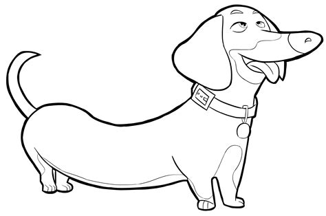 The Secret Life Of Pets Coloring Pages - Coloring Home