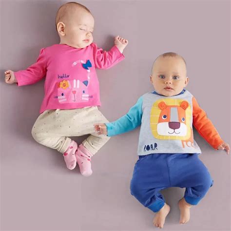 2Pcs Baby Clothing Set Newborn Kids Baby Infant Outfit Long Sleeve ...