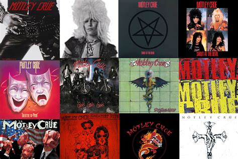 Motley Crue Album Covers