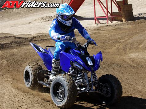 2008 Yamaha Raptor 250 ATV Motocross Race Test Review - Glen Helen ...