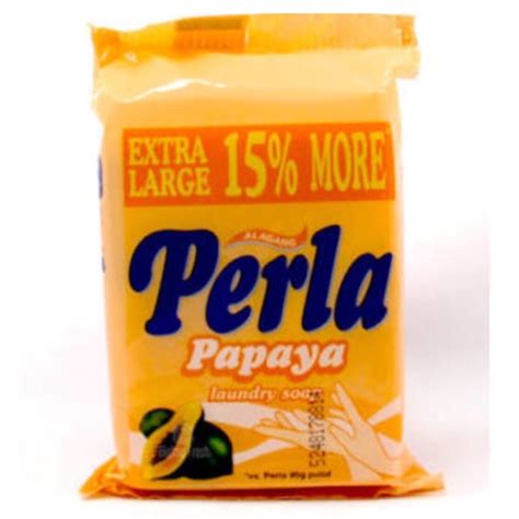 Perla papaya hypoallergenic laundry soap bar extra large | Shopee ...