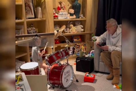 2-year-old son of B.C.’s David Foster wows with drumming talents in ...