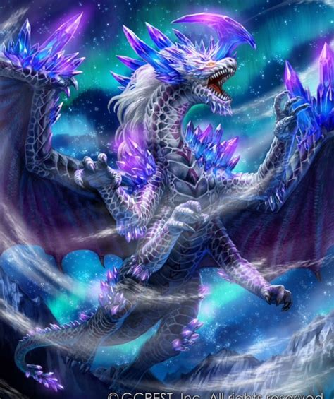 Crystal Dragons - lasopage