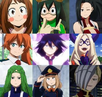 Create a MHA waifu Tier List - TierMaker