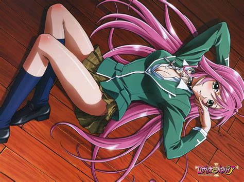 Moka Akashiya - Rosario+Vampire Fan Club Wallpaper (29123976) - Fanpop