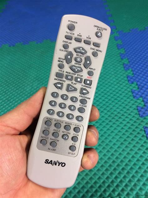 SANYO DVD VCR COMBO REMOTE N108A DVW-7100 DVW-7000 DVW-6100 DVW-6000 ...