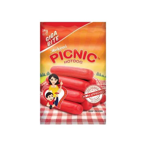 Mekeni Picnic Red Hotdog Giga Bite Jumbo - Grandiose.ae